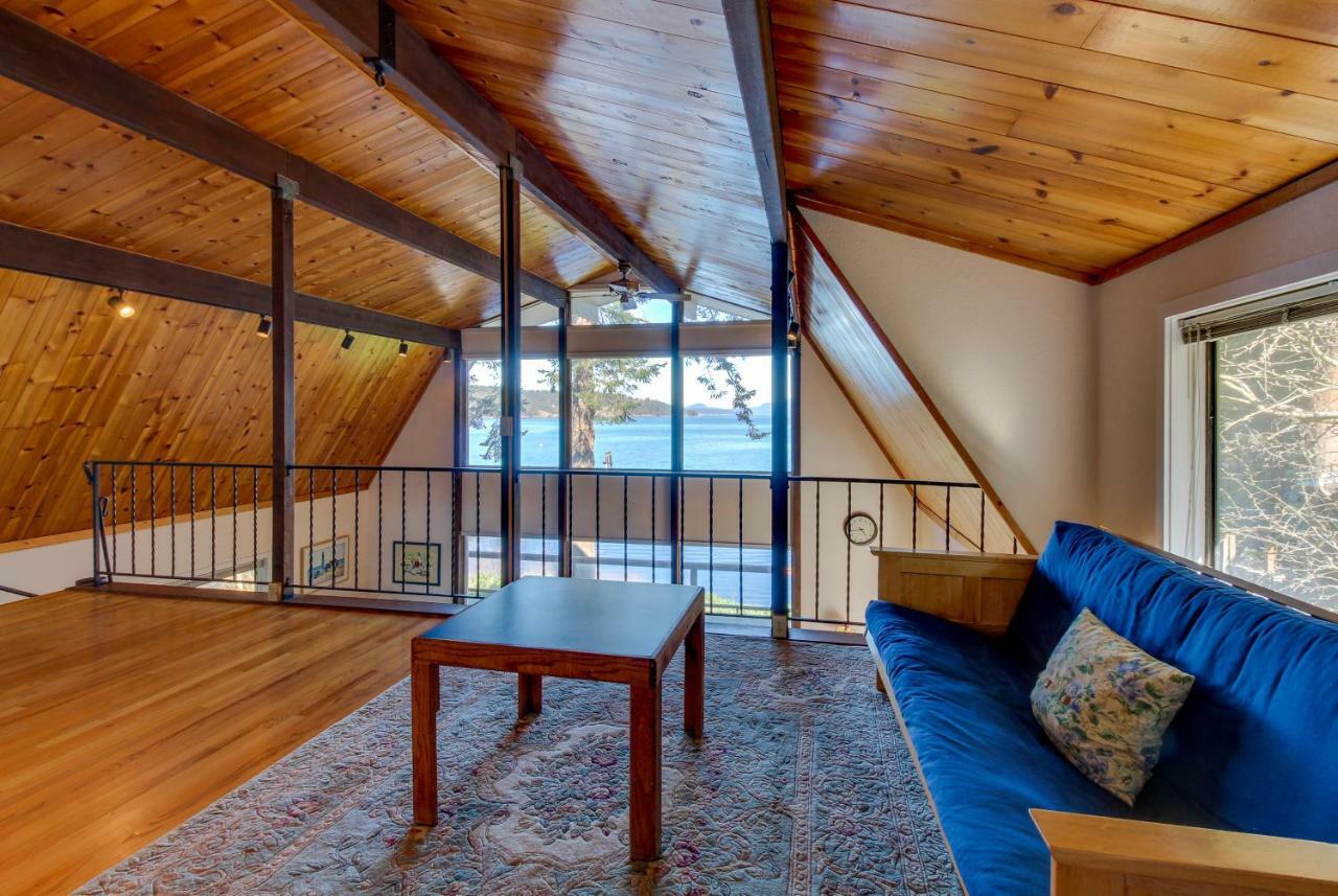 Lopez Island Hunter Bay Waterfront Home Eksteriør bilde