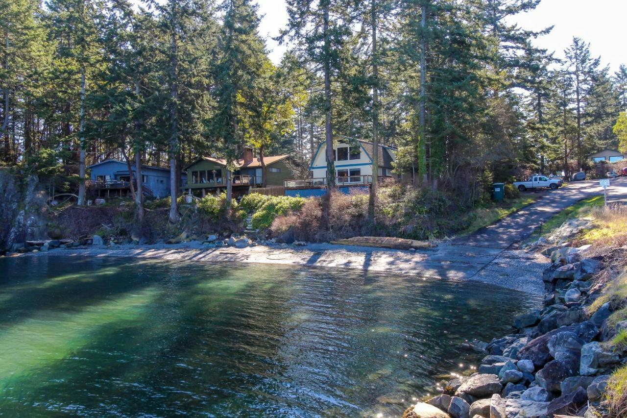 Lopez Island Hunter Bay Waterfront Home Eksteriør bilde