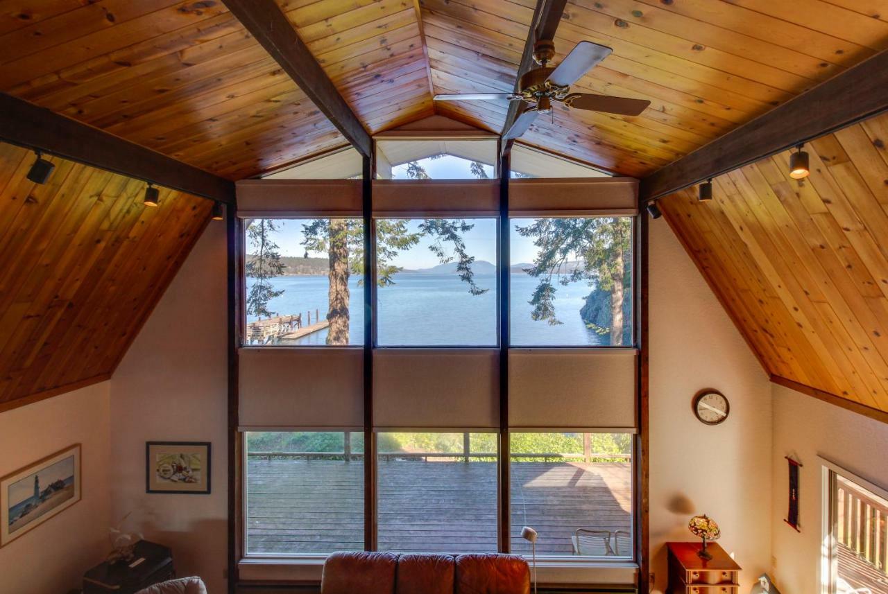 Lopez Island Hunter Bay Waterfront Home Eksteriør bilde