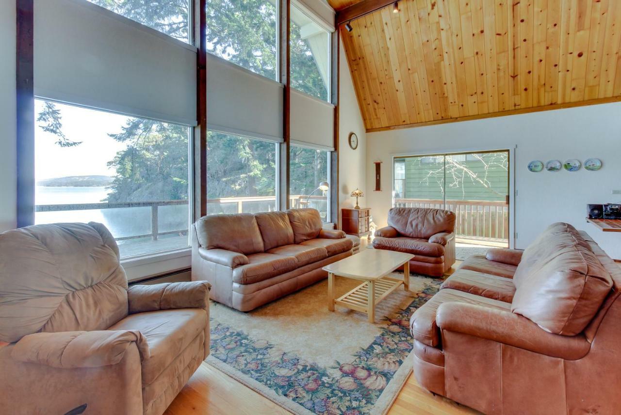 Lopez Island Hunter Bay Waterfront Home Eksteriør bilde