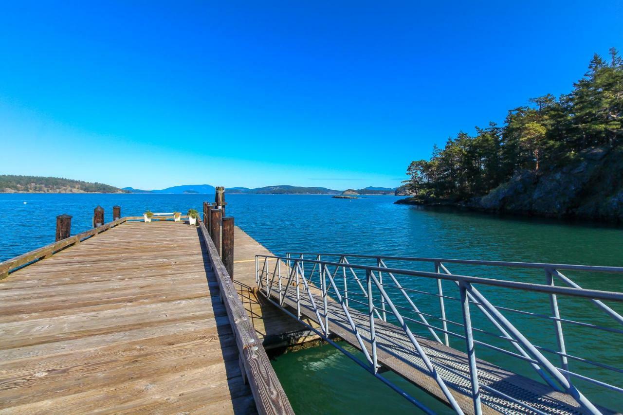 Lopez Island Hunter Bay Waterfront Home Eksteriør bilde