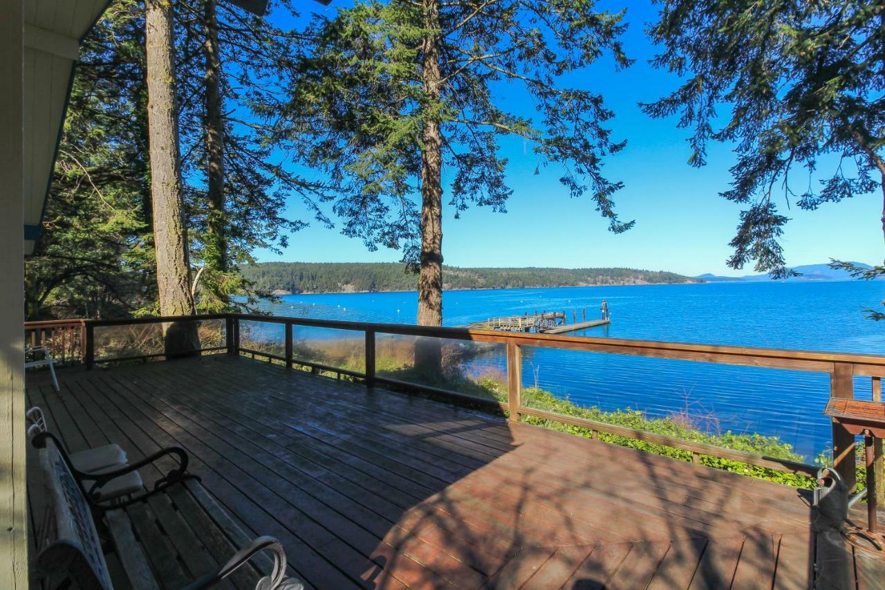 Lopez Island Hunter Bay Waterfront Home Eksteriør bilde