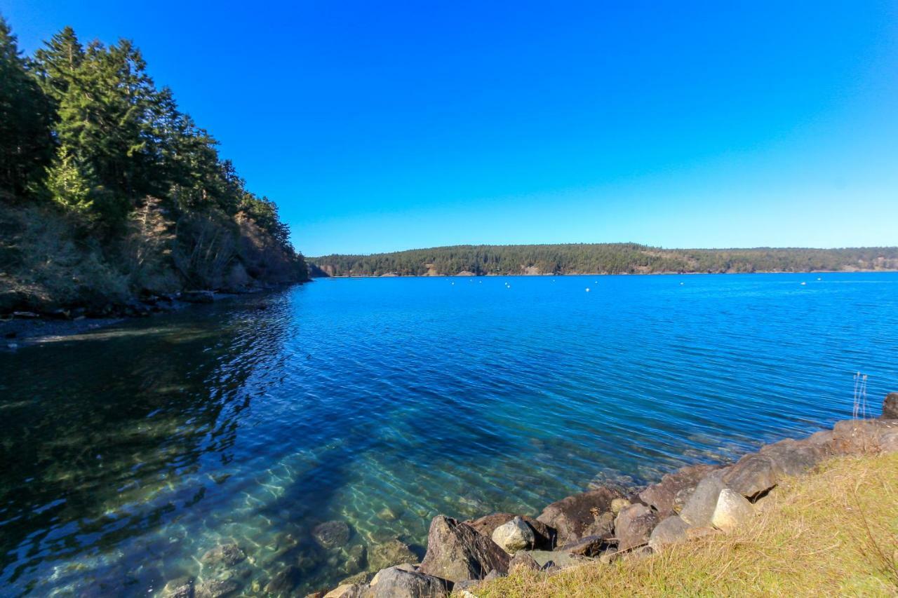 Lopez Island Hunter Bay Waterfront Home Eksteriør bilde